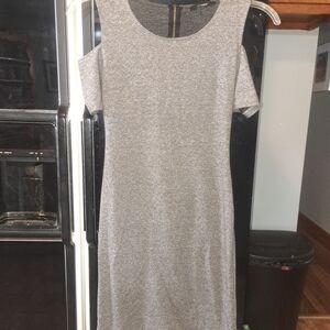Elegant Gray Women's Dress